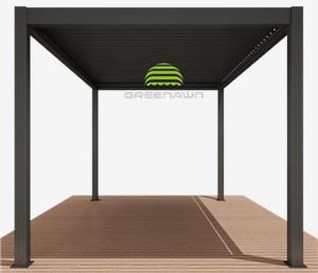 Alumīnija Pergola Regulējams Pergola Mājai un dārzam